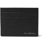 Ermenegildo Zegna - Textured-Leather Cardholder - Black