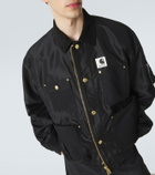 Sacai x Carhartt corduroy-trimmed blouson jacket