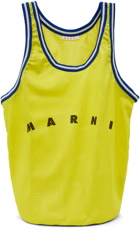 Marni Yellow Logo Tote