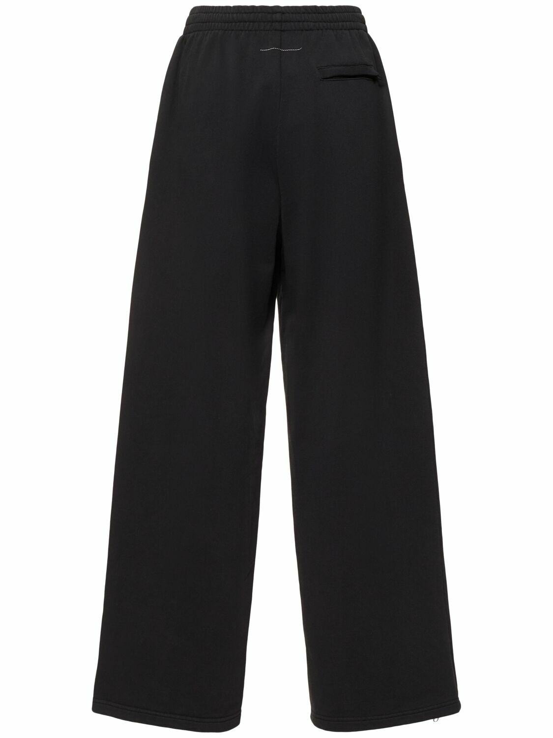 MM6 MAISON MARGIELA Unbrushed Cotton Jersey Sweatpants