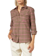 MC2 Saint Barth Woman Overshirt With Pied De Poule Print