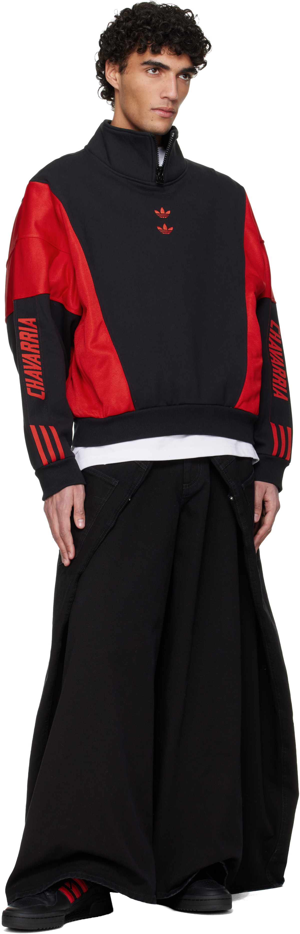 WILLY CHAVARRIA Black adidas Originals Edition Forum Sneakers