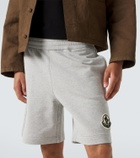 Moncler Cotton jersey Bermuda shorts