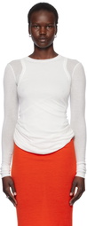 Jil Sander White Crewneck T-shirt