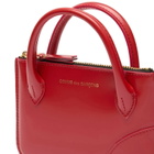 Comme des Garçons Wallet SA8100HA Handles Wallet in Red 