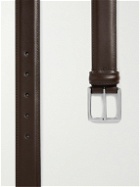 Anderson's - 3cm Dark-Brown Leather Belt - Brown