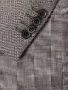 Paul Smith - Houndstooth Wool Blazer - Brown