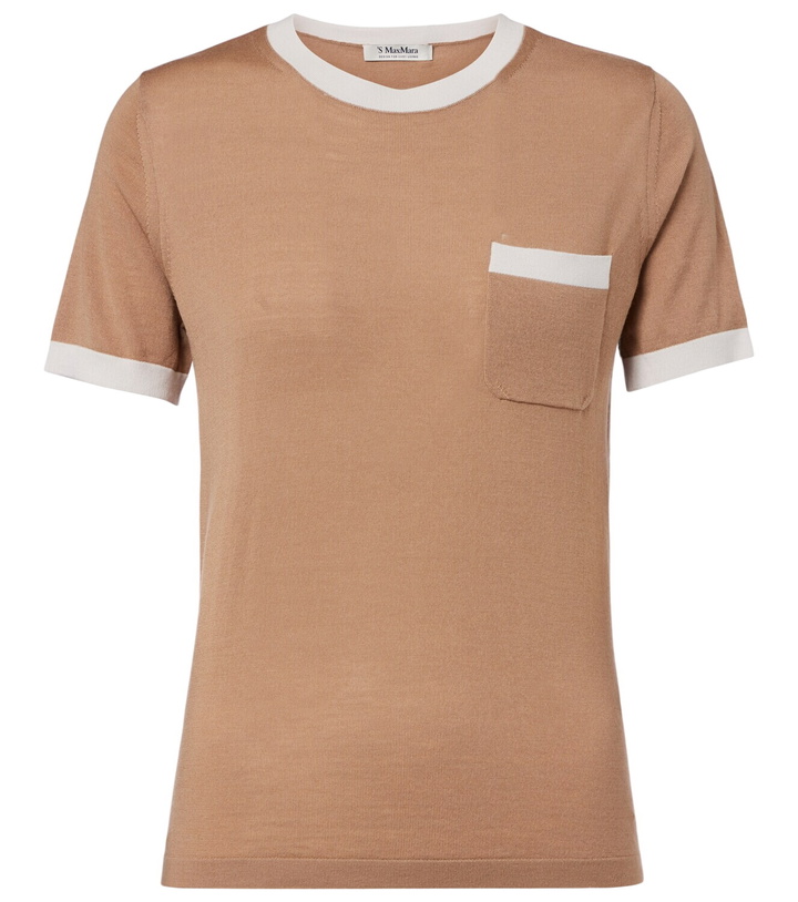 Photo: 'S Max Mara Egidio virgin wool top