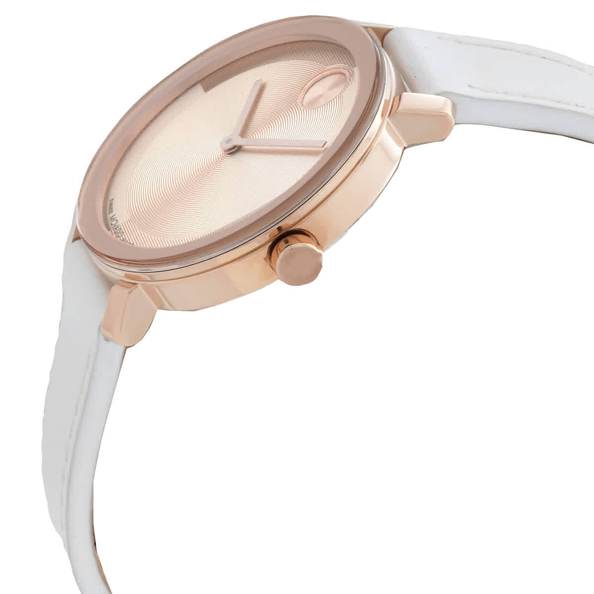 Movado Bold Evolution 2.0 Quartz Rose Gold Dial Ladies Watch 3601101 Movado