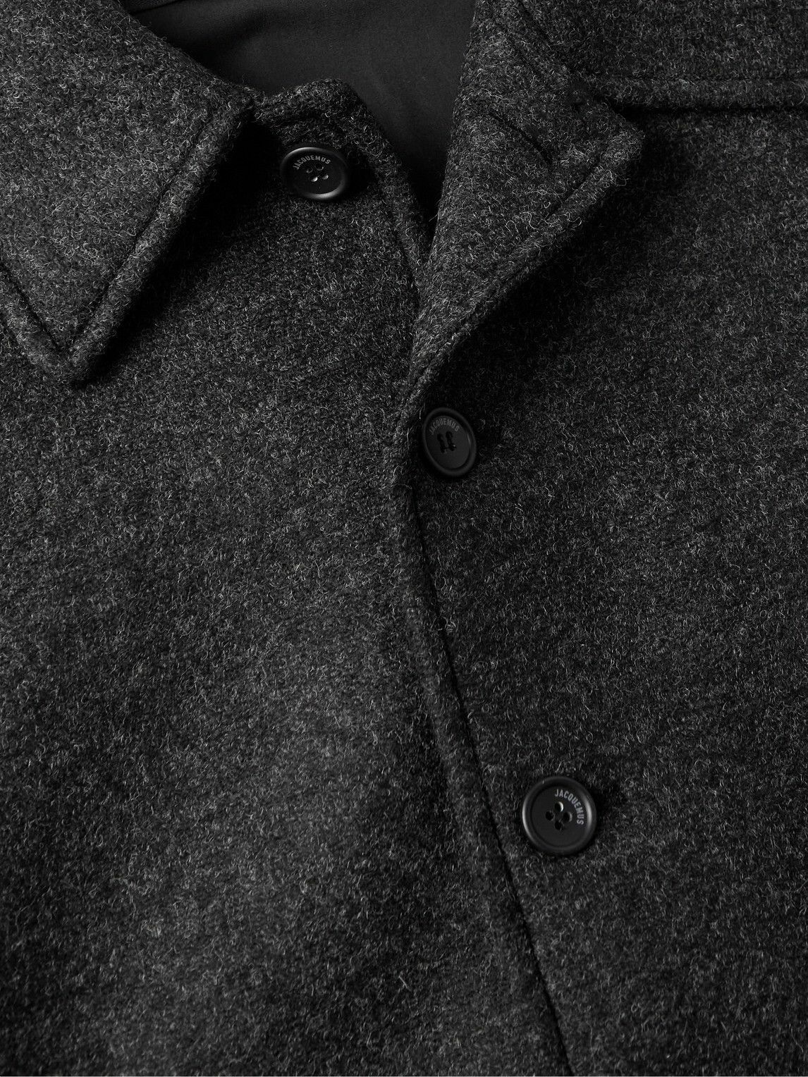 Jacquemus - Felt Bomber Jacket - Gray Jacquemus
