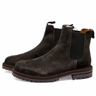 Common Projects Men's Suede Chelsea Boot in Black