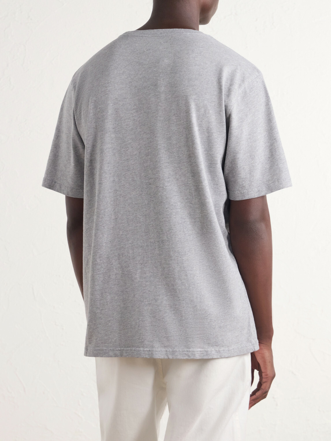 Aimé Leon Dore - Logo-Print Cotton-Jersey T-Shirt - Gray