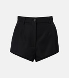 Dolce&Gabbana Virgin wool gabardine micro shorts