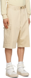 AMI Alexandre Mattiussi Off-White Cargo Pocket Shorts