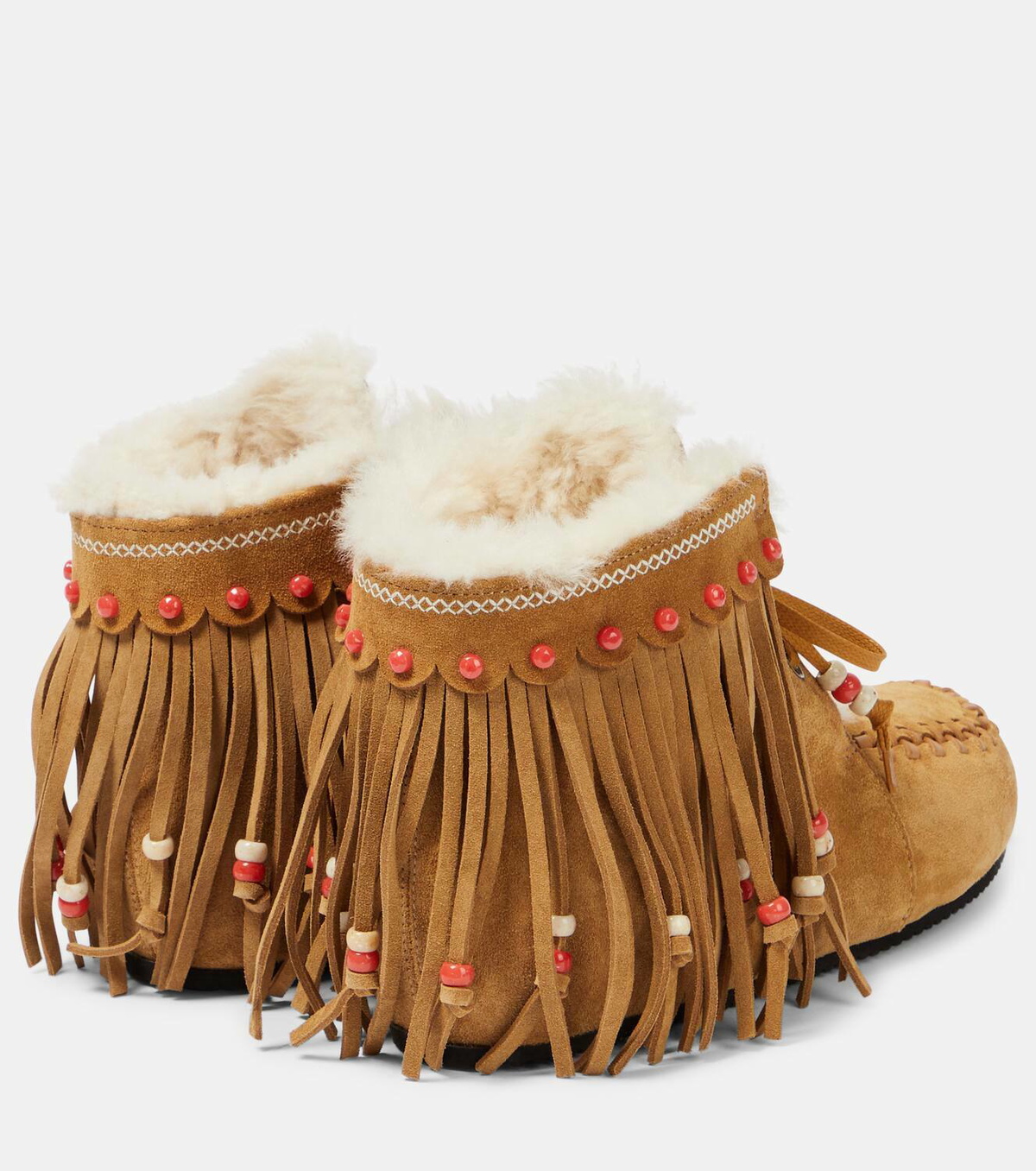 Alanui The Journey embellished ankle boots