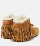 Alanui The Journey embellished ankle boots