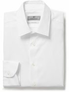 Canali - Impeccable Slim-Fit Cotton-Twill Shirt - White