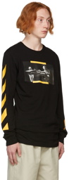 Off-White Black Caravaggio Painting Long Sleeve T-Shirt