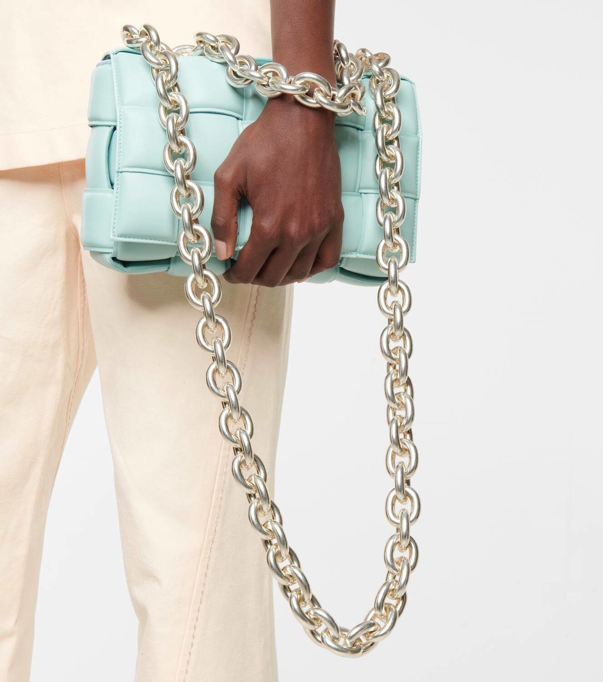 Bottega Veneta Chain Cassette leather shoulder bag