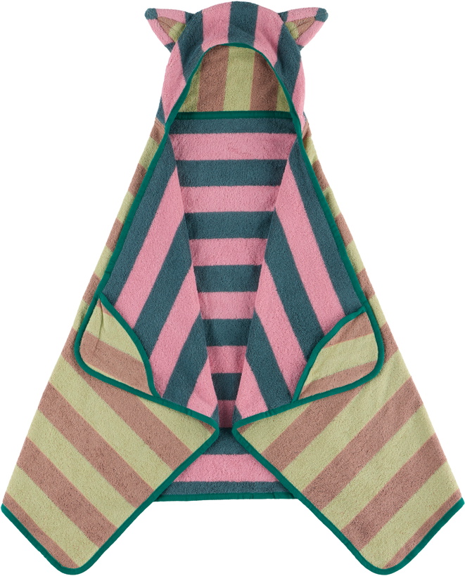 Photo: Dusen Dusen Multicolor Baby Hooded Bath Towel