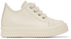 Rick Owens Baby Off-White Low Sneakers