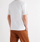 SÉFR - Luca Cotton-Blend Jersey T-shirt - White