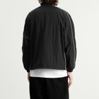 Patta Men's Athletic Nylon Track Jacket in Black