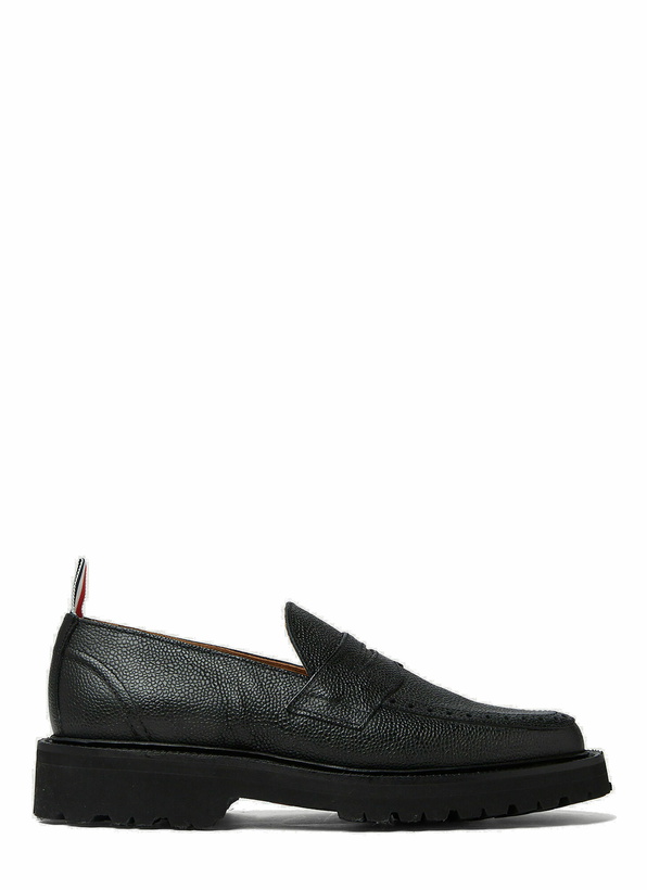 Photo: Commando Sole Penny Loafers in Black