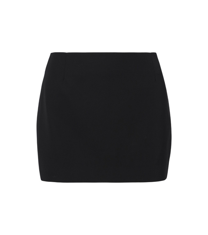 Photo: Wardrobe.NYC Virgin wool miniskirt