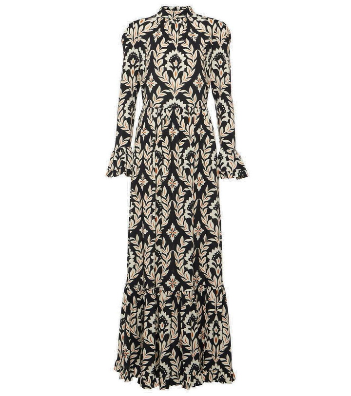 Photo: La DoubleJ Visconti printed maxi dress