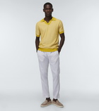 Frescobol Carioca Rino cotton and silk polo shirt