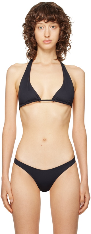 Photo: Frankies Bikinis Black Diana Bikini Top