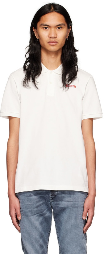 Photo: Diesel White T-Smith-HS1 Polo