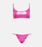 Dolce&Gabbana Metallic bikini