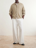 Our Legacy - Evening Polo Alpaca and Wool-Blend Cardigan - Neutrals