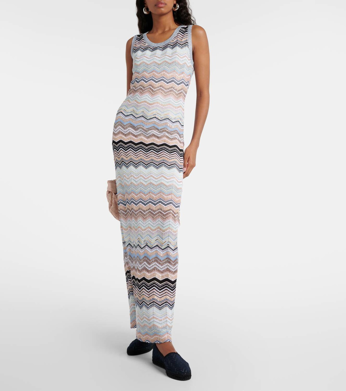 MISSONIミッソーニZig Zag Knitted Espadrillesエスパドリーユ Missoni Elle Zig Zag espadrilles Missoni