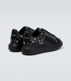 Alexander McQueen - Oversized embellished leather sneakers