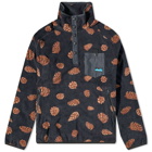 KAVU Men's Teannaway Snap Fleece in Pine Cones