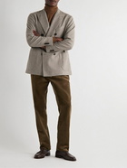 Ralph Lauren Purple label - Gregory Straight-Leg Cotton-Corduroy Trousers - Brown