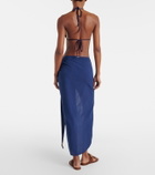 Melissa Odabash Winnie CR cotton and linen beach cover-up