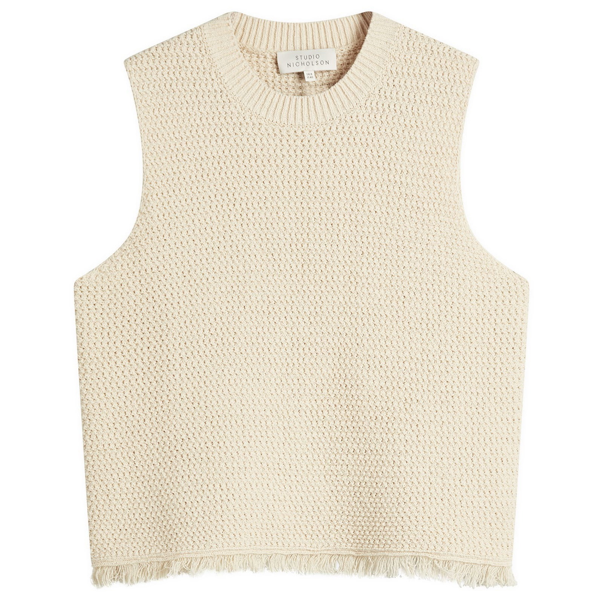 Studio Nicholson Women's 5G Vest in Cream