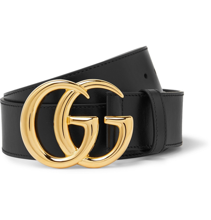 Photo: Gucci - 4cm Marmont Leather Belt - Black