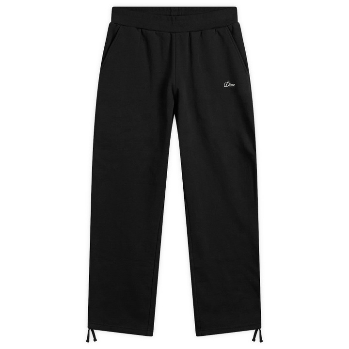 Photo: Dime Men's Cursive Logo Sweatpants in Black