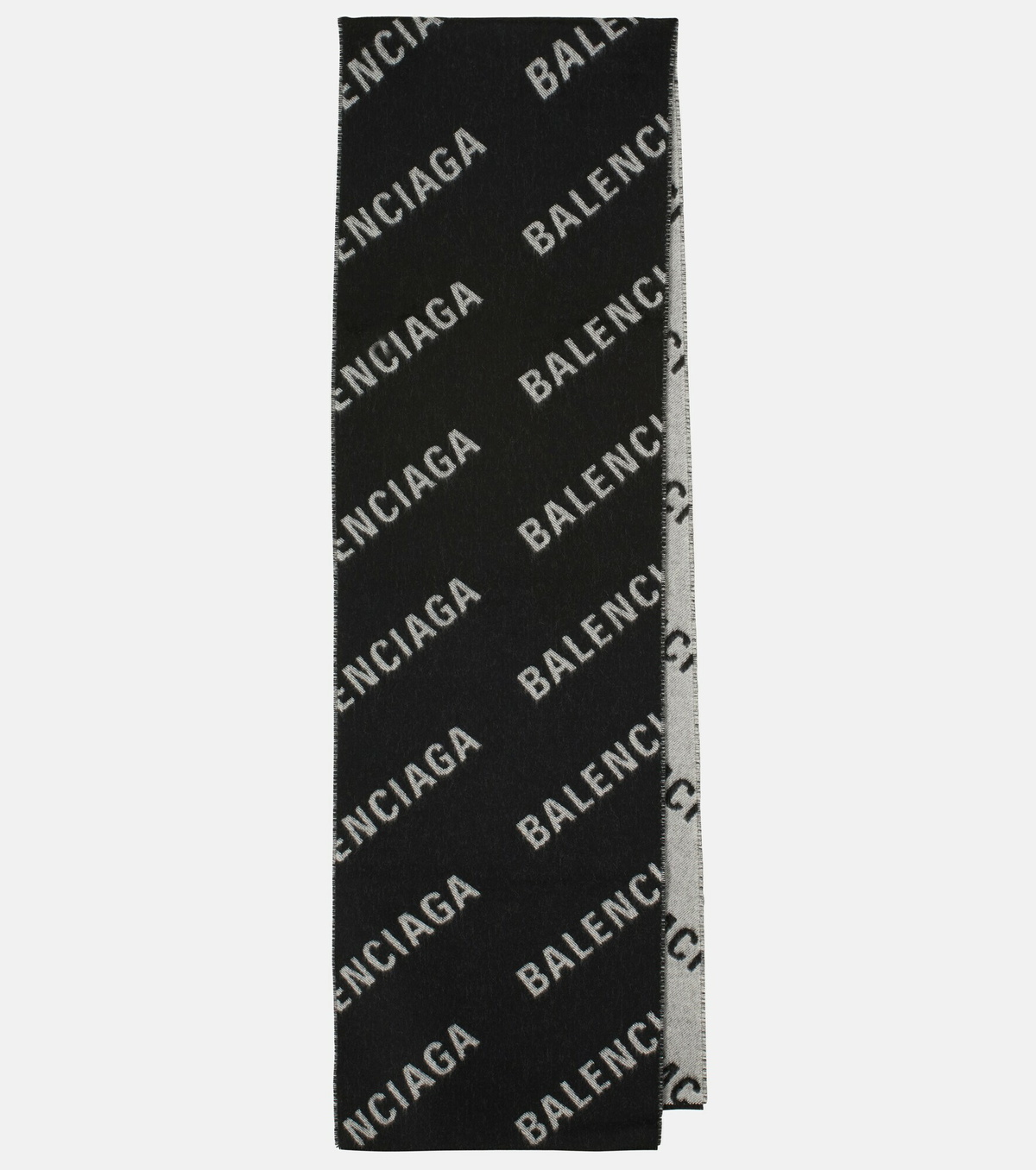 小物 BALENCIAGA ALLOVER LOGO SCARF Balenciaga Allover Logo Scarf | Neiman Marcus