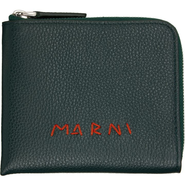 Photo: Marni Green Zip Around Wallet