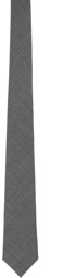 Brunello Cucinelli Grey Wool Tie