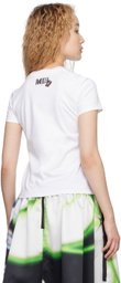 MINJUKIM White Slim-Fit T-Shirt