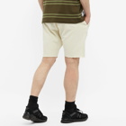 Maharishi Men's Hemp Organic Sweat Shorts in Ecru