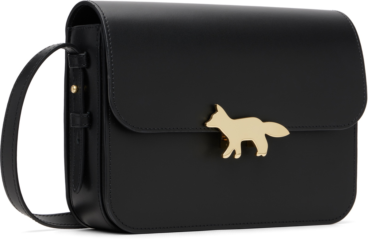 Maison Kitsuné Black Edie Bag