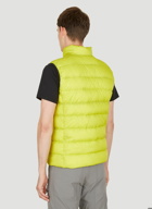 Light Puffer Vest in Green